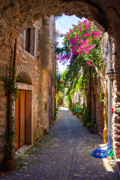 IMG_8876 Medieval village of Mesta is one of the main mastihochoria villages, Chios island, Greece.